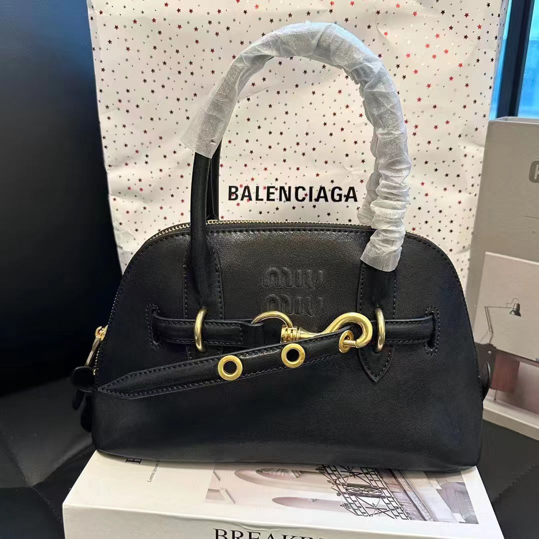 Miu Miu Aventure Nappa Leather Top-Handle Bag