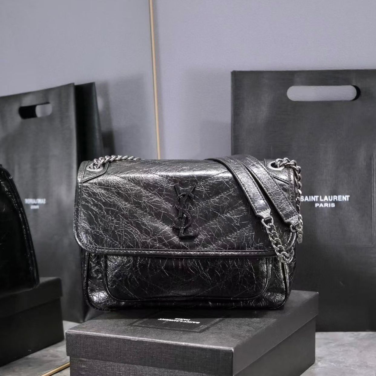 Saint Laurent Women's Niki Medium Shoulder Bag