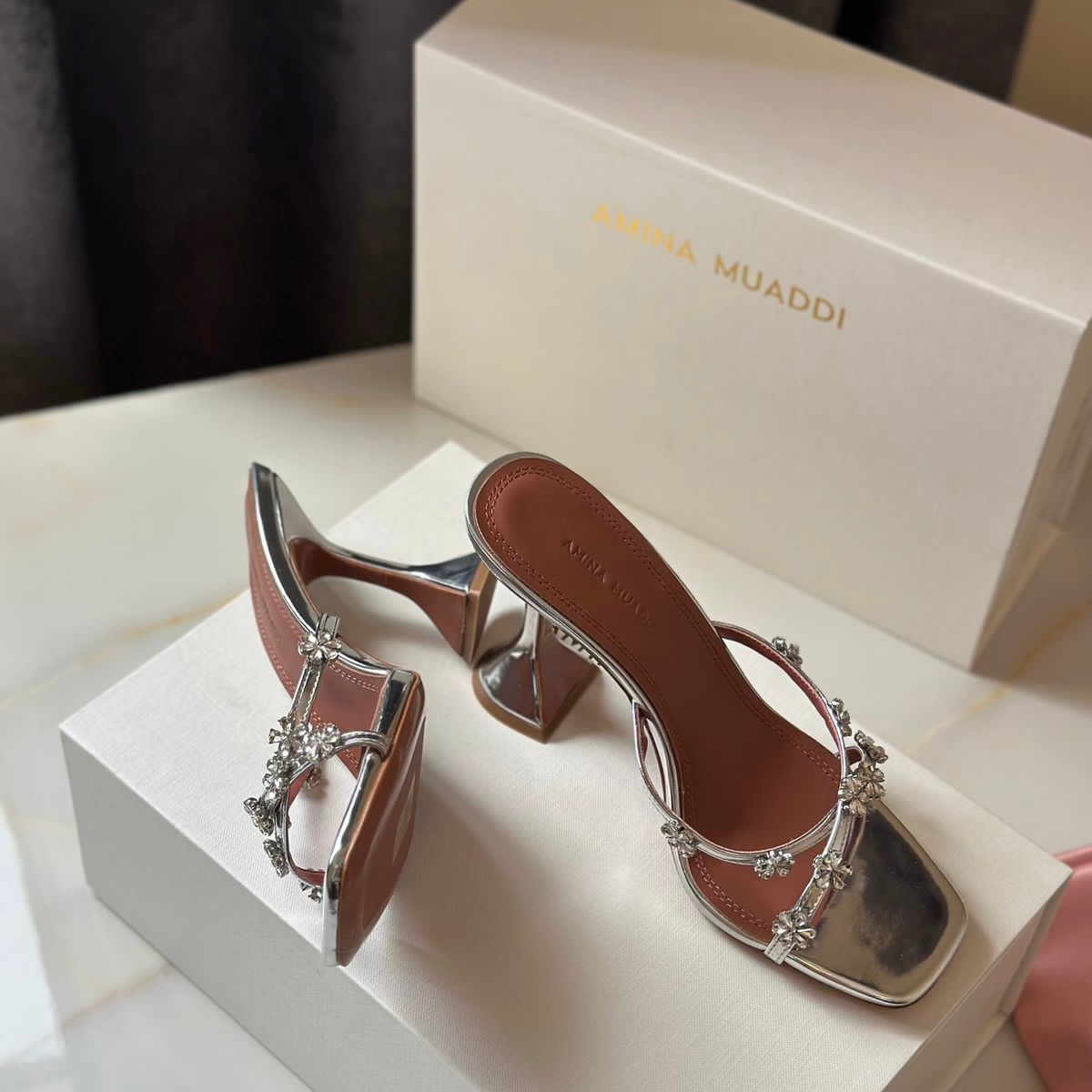 Amina Muaddi Style #4 Shoes