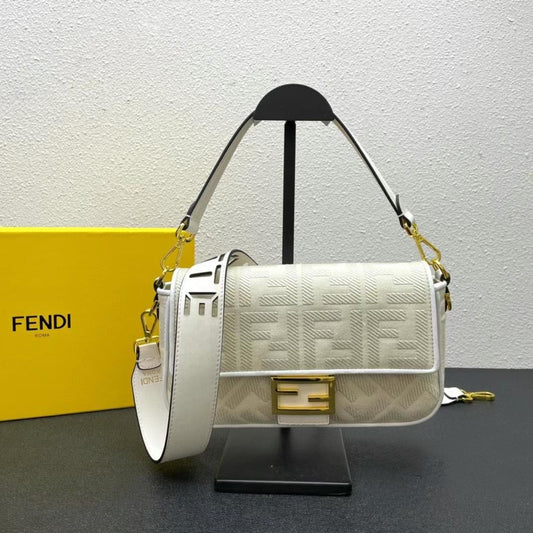 Fendi Baguette Monogrammed FF Bag