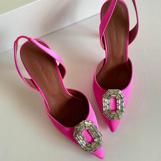 Amina Muaddi Style #2 Shoes
