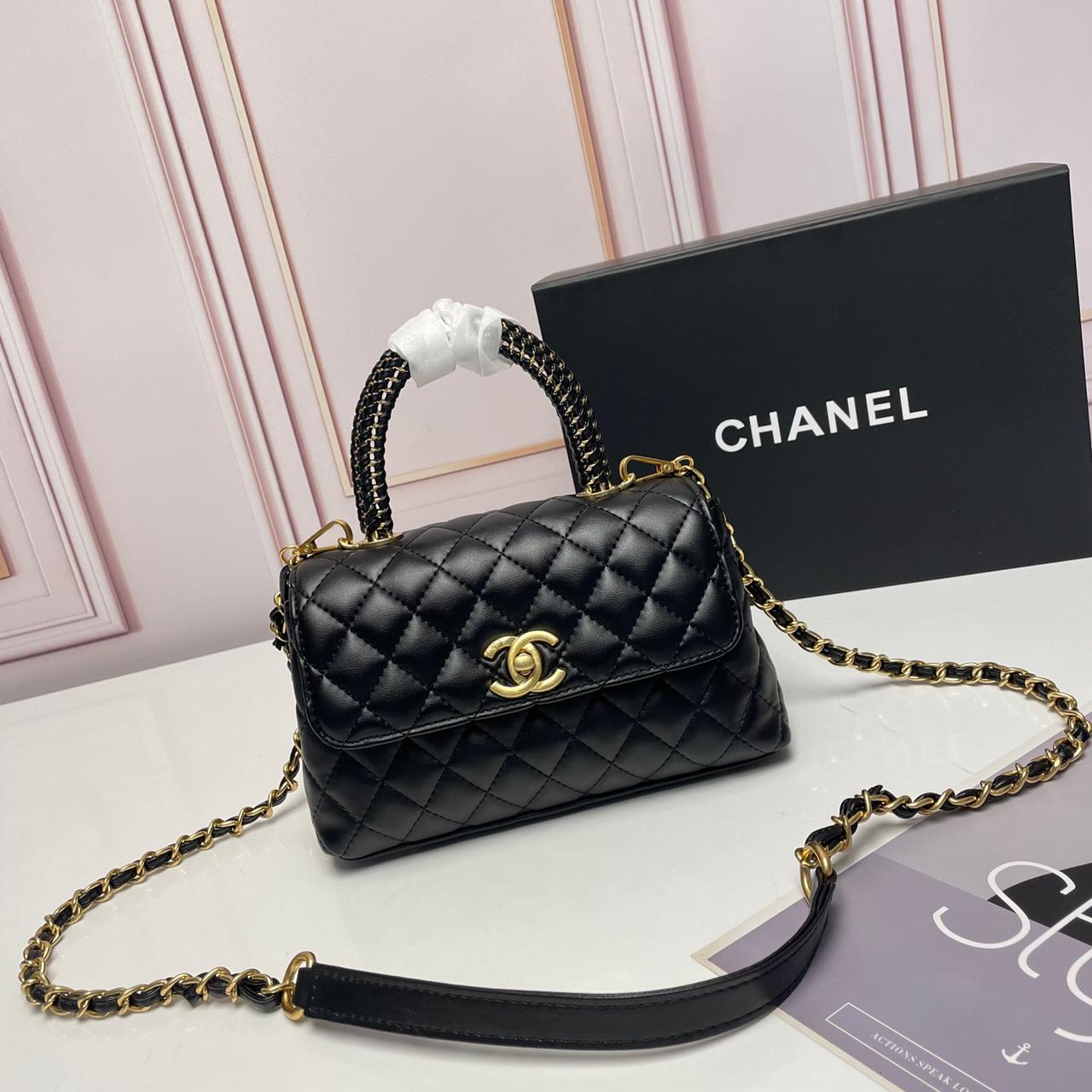 Chanel Coco Mini Top Handel Bag