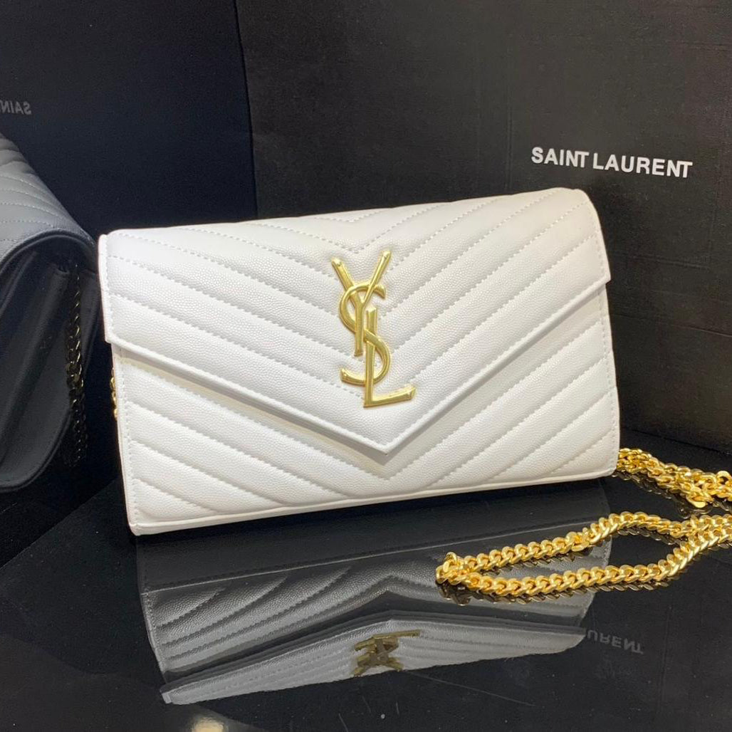 Saint Laurent Envelope Chain Crossbody Bag