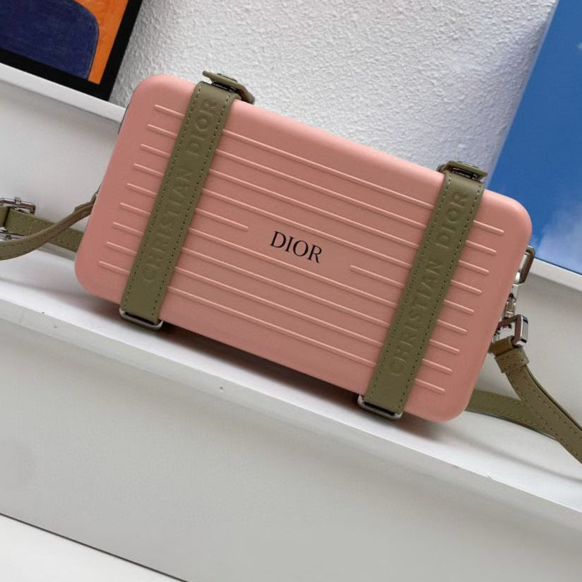 DIOR and RIMOWA Personal Clutch On Strap