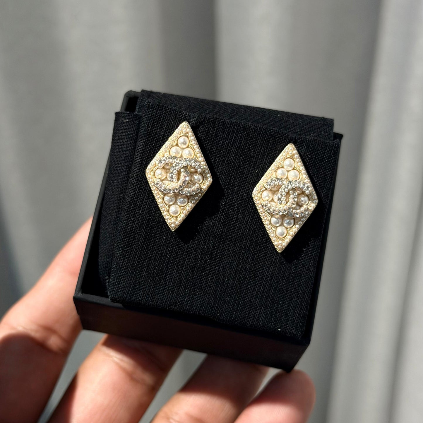 Chanel costume earrings