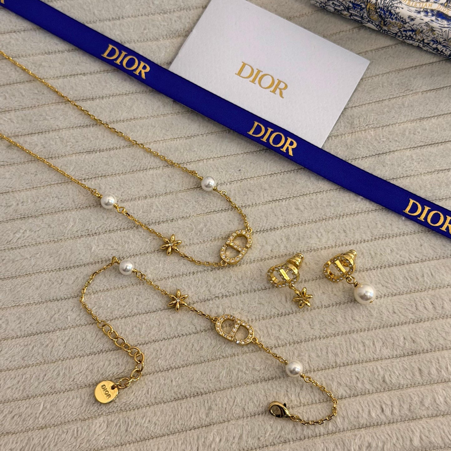 Dior Petit CD jewelry set