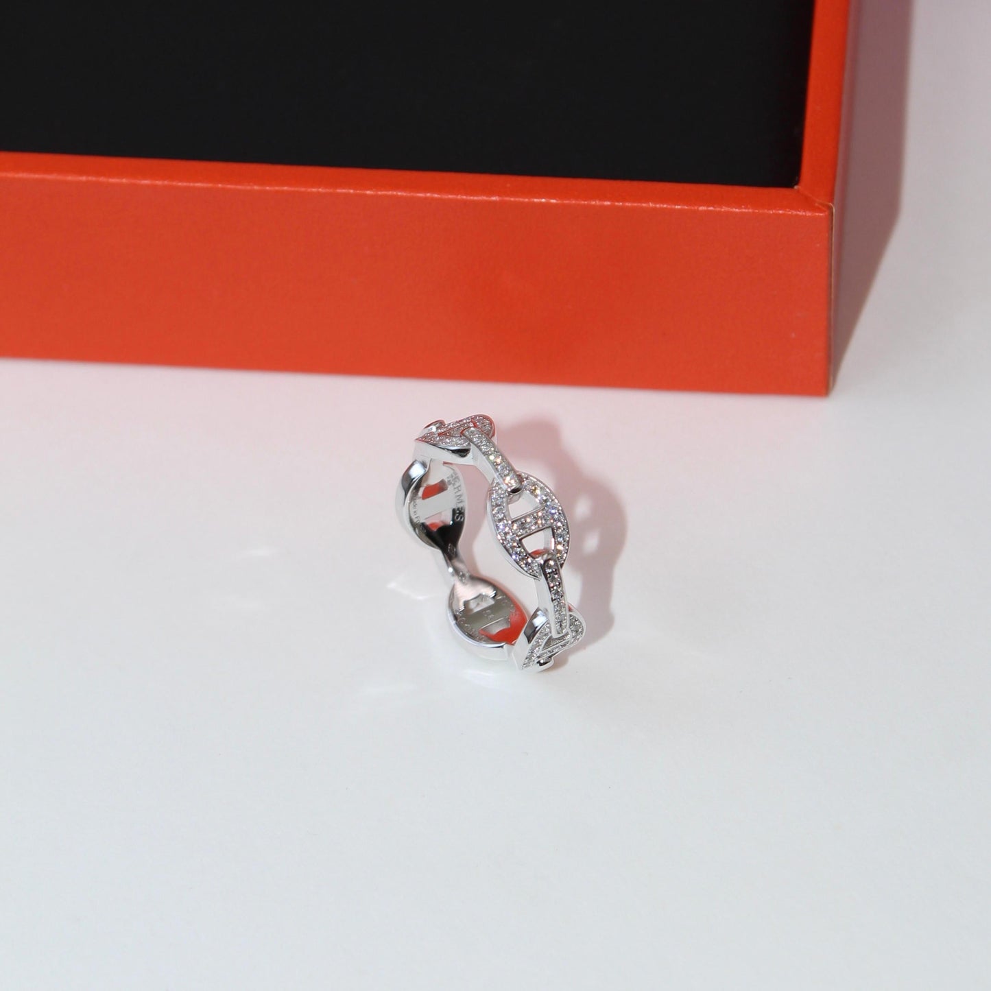 Hermès Chaîne d'Ancre Enchaînée Ring