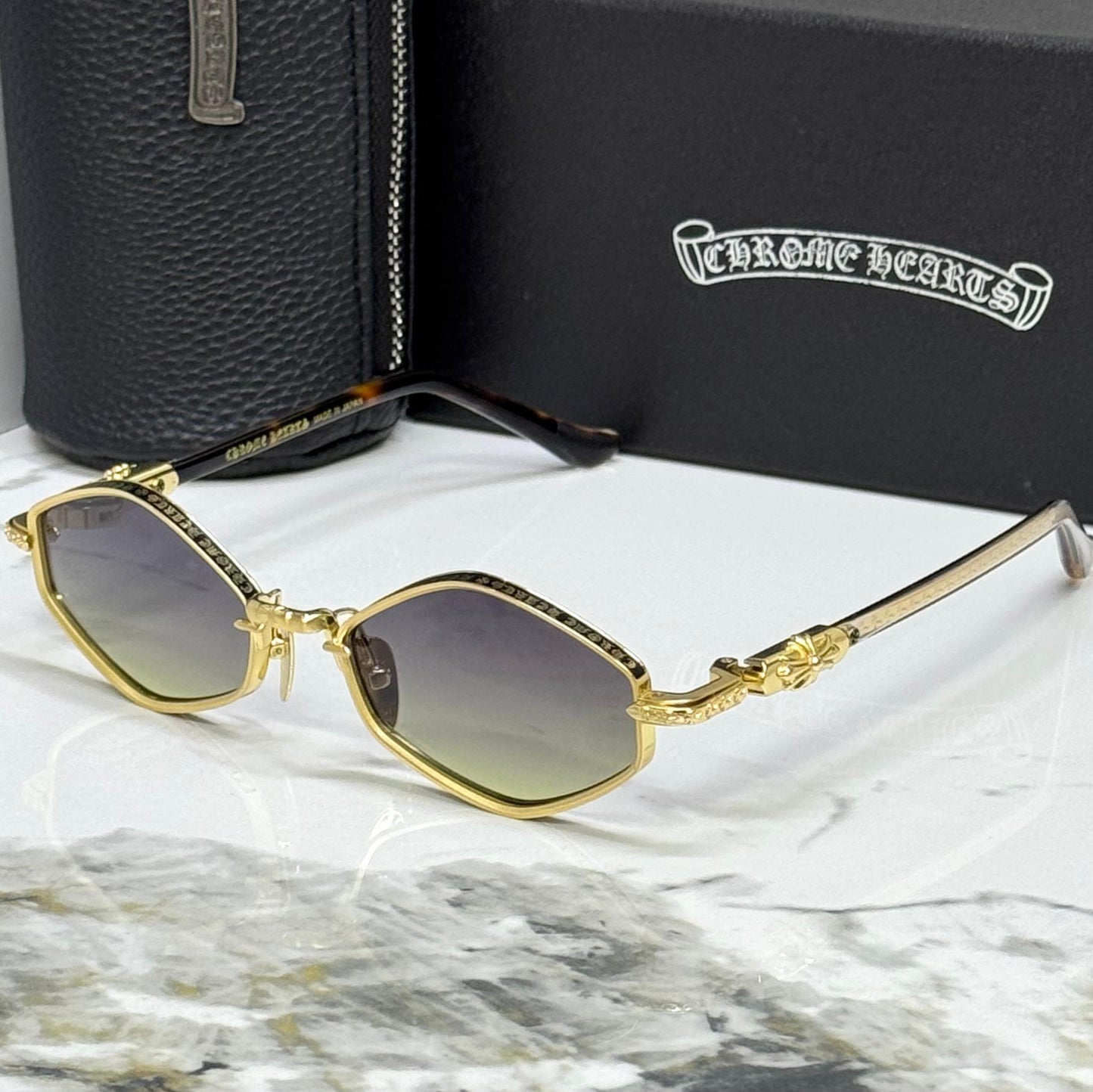 Chrome Hearts Nip Slip Sunglasses