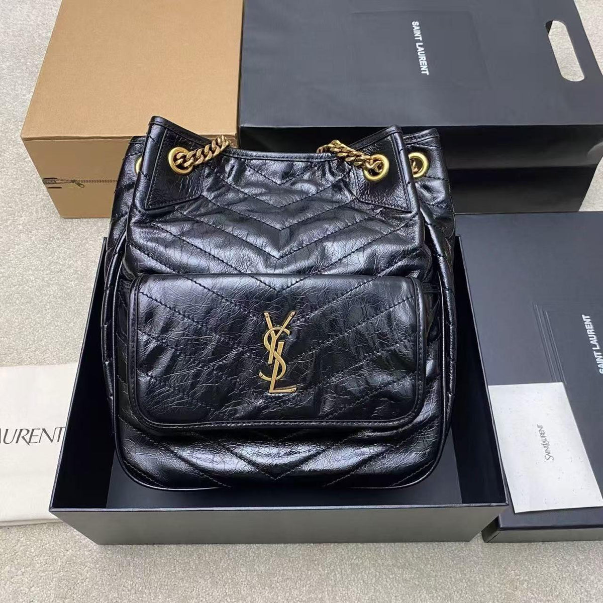 Saint Laurent Niki Shopping Tote