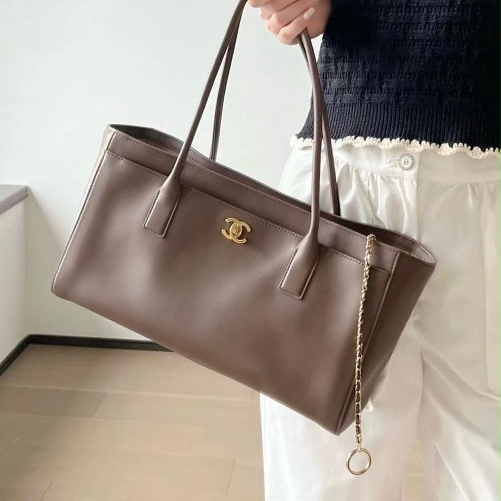 Chanel Calfskin Archetype Small Shopping Tote