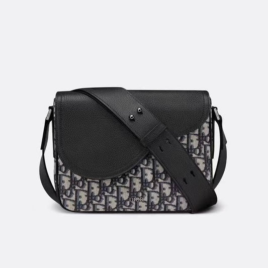 Dior Saddle Flap Messenger Bag