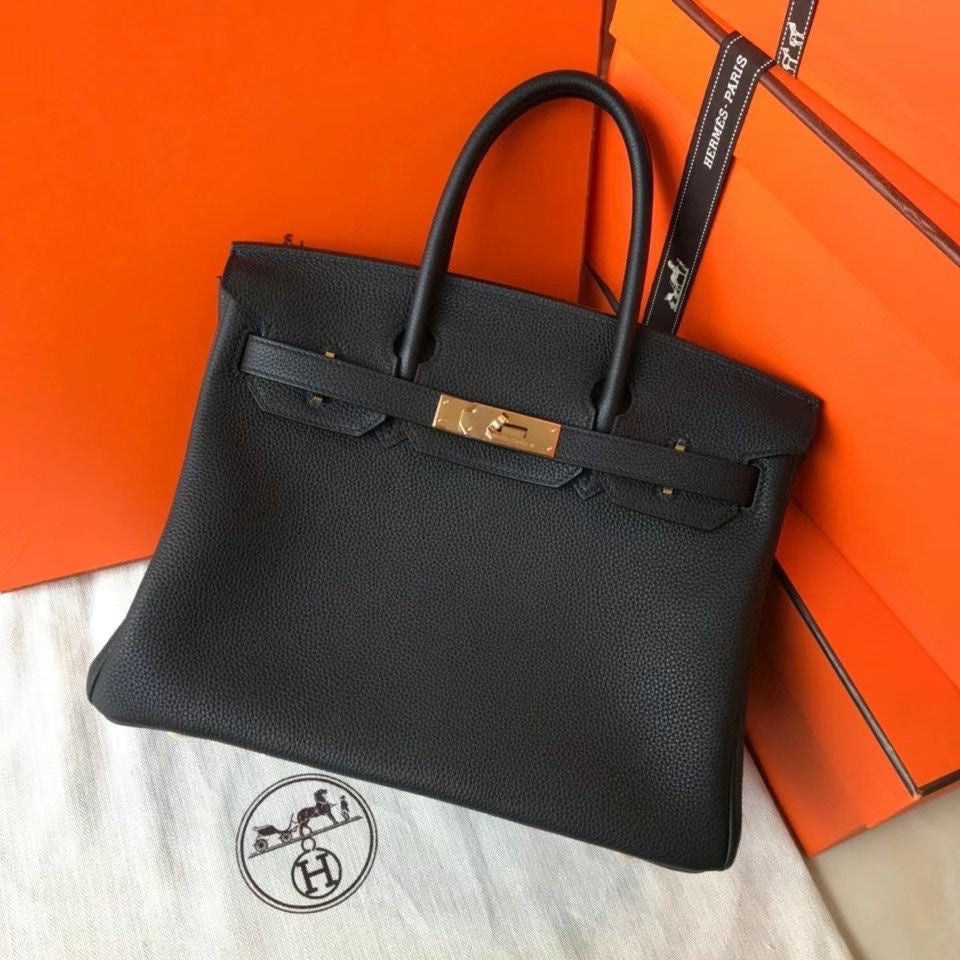 Hermes Birkin 25Cm Caviar leather Bag
