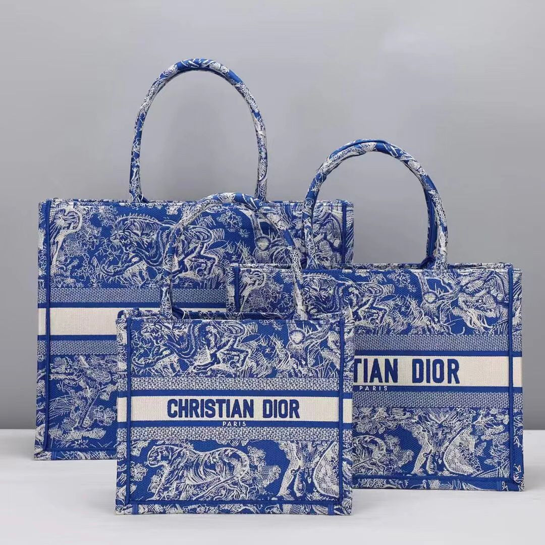 Large  Dior Book Tote Bag