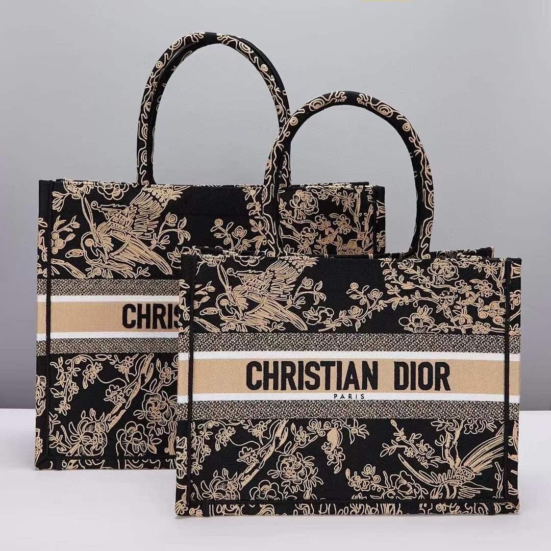 Large  Dior Book Tote Bag