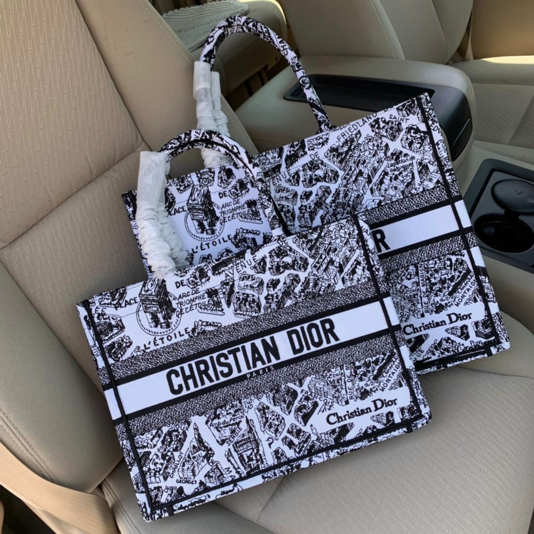 Large  Dior Book Tote Bag