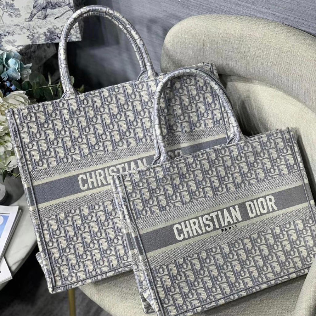 Large  Dior Book Tote Bag