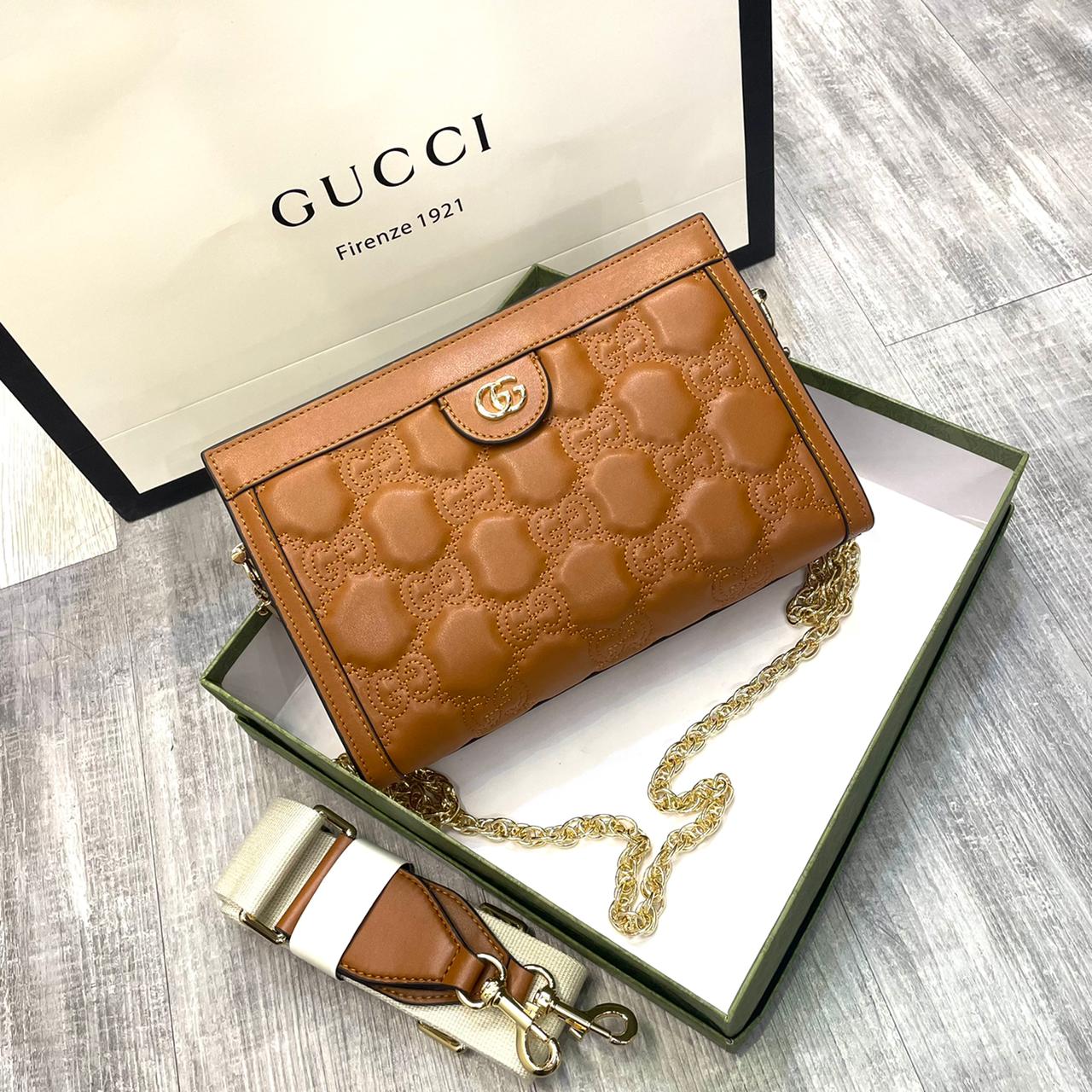 Gucci GG Mtaelasse Small Bag