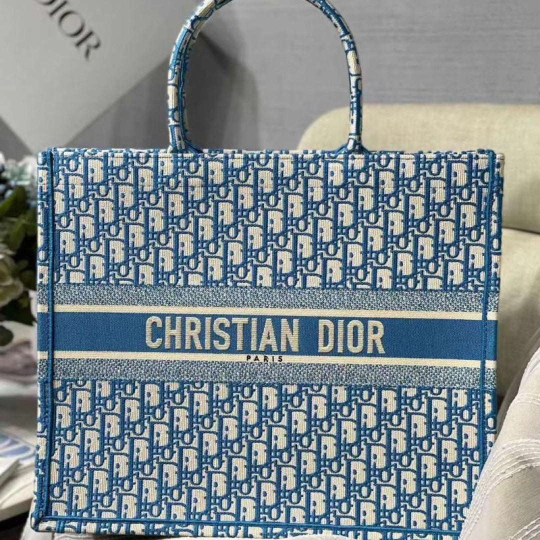 Large  Dior Book Tote Bag