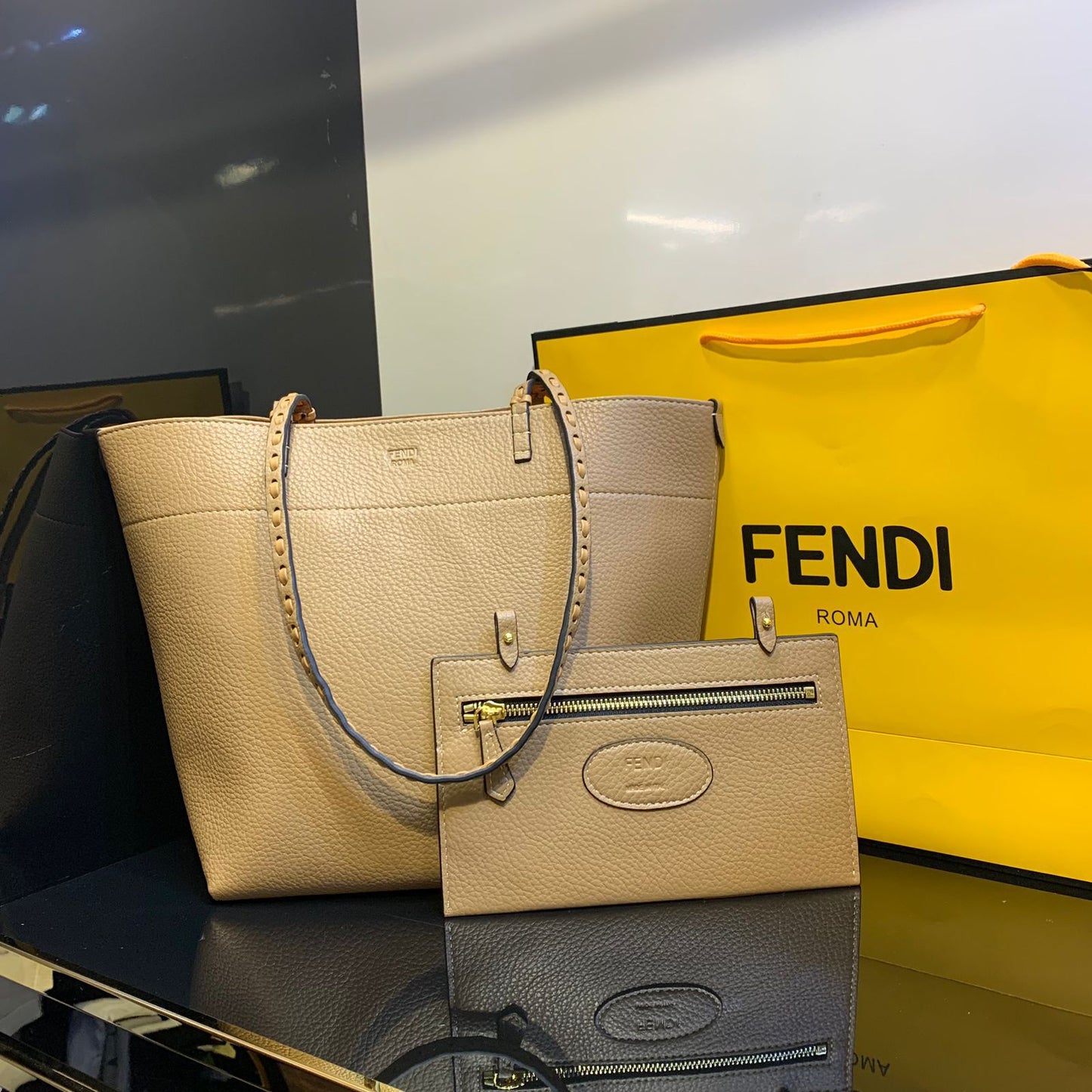 Fendi Women's Medium Roll Tote Bag