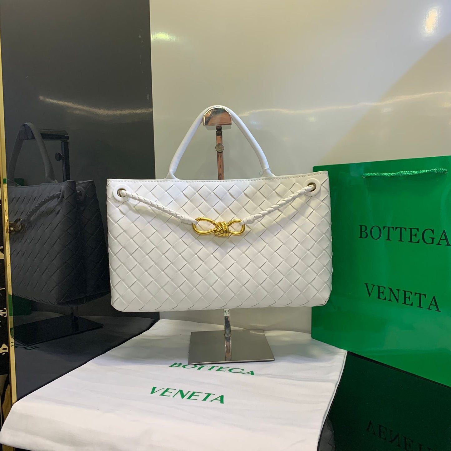 Bottega Veneta Mini Andiamo Bag