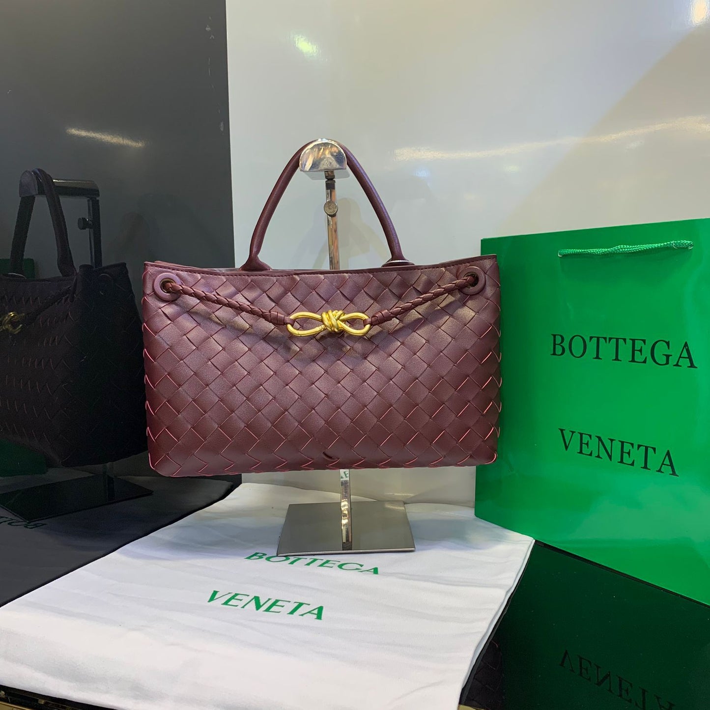 Bottega Veneta Mini Andiamo Bag