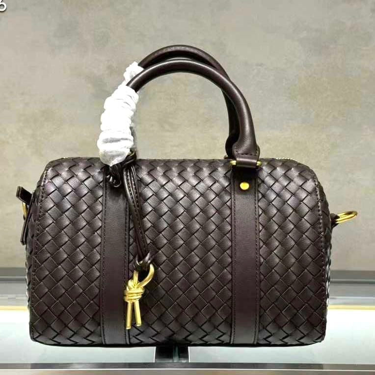 Bottega Veneta Convertible Boston  Intrecciato Nappa Bag