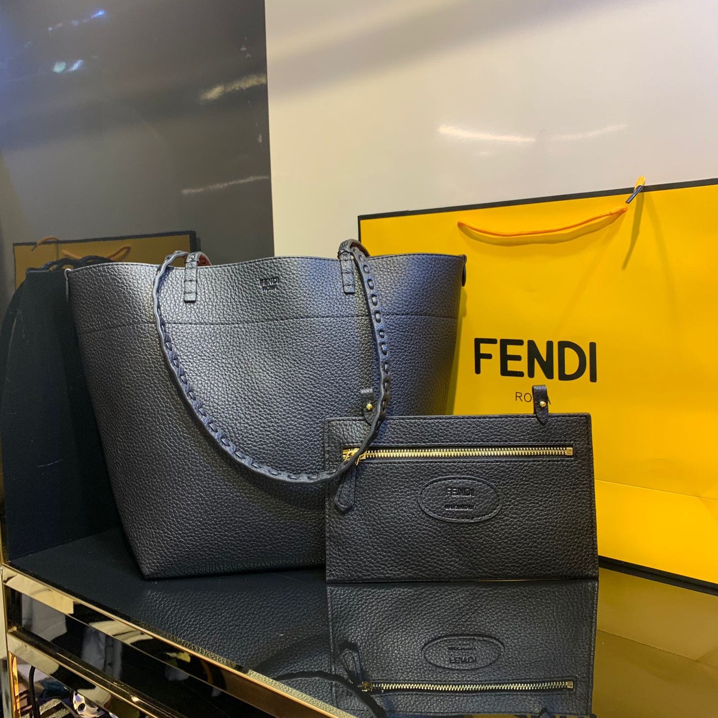 Fendi Women's Medium Roll Tote Bag