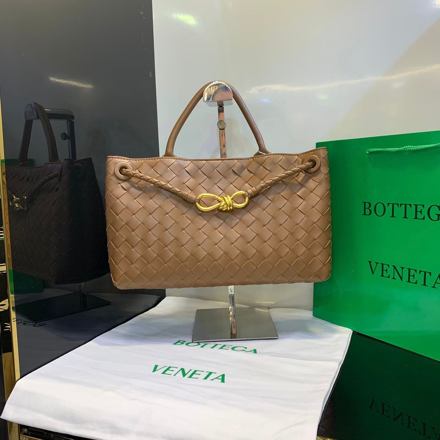 Bottega Veneta Mini Andiamo Bag