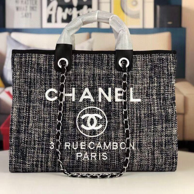 Chanel Tote Canvas Bag