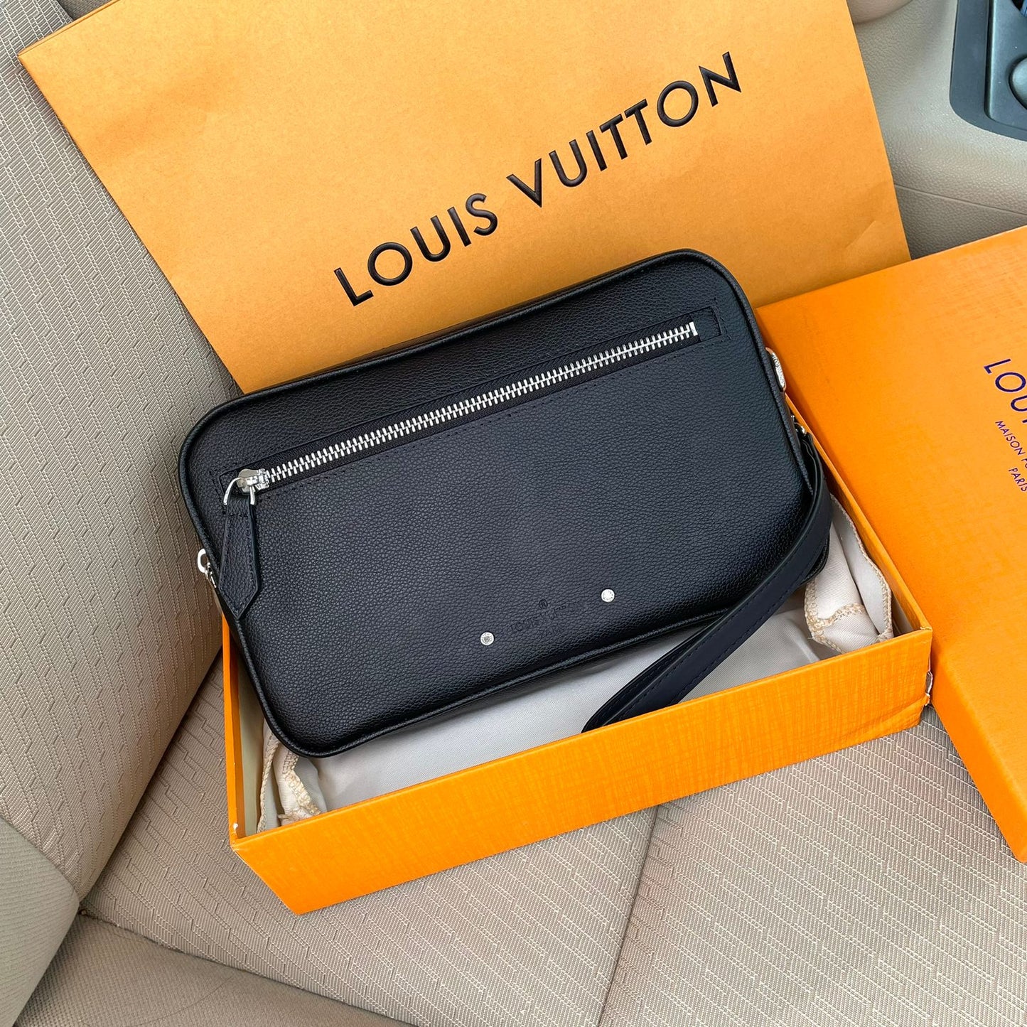 Louis Vuitton Samir Damier Clutch Bag