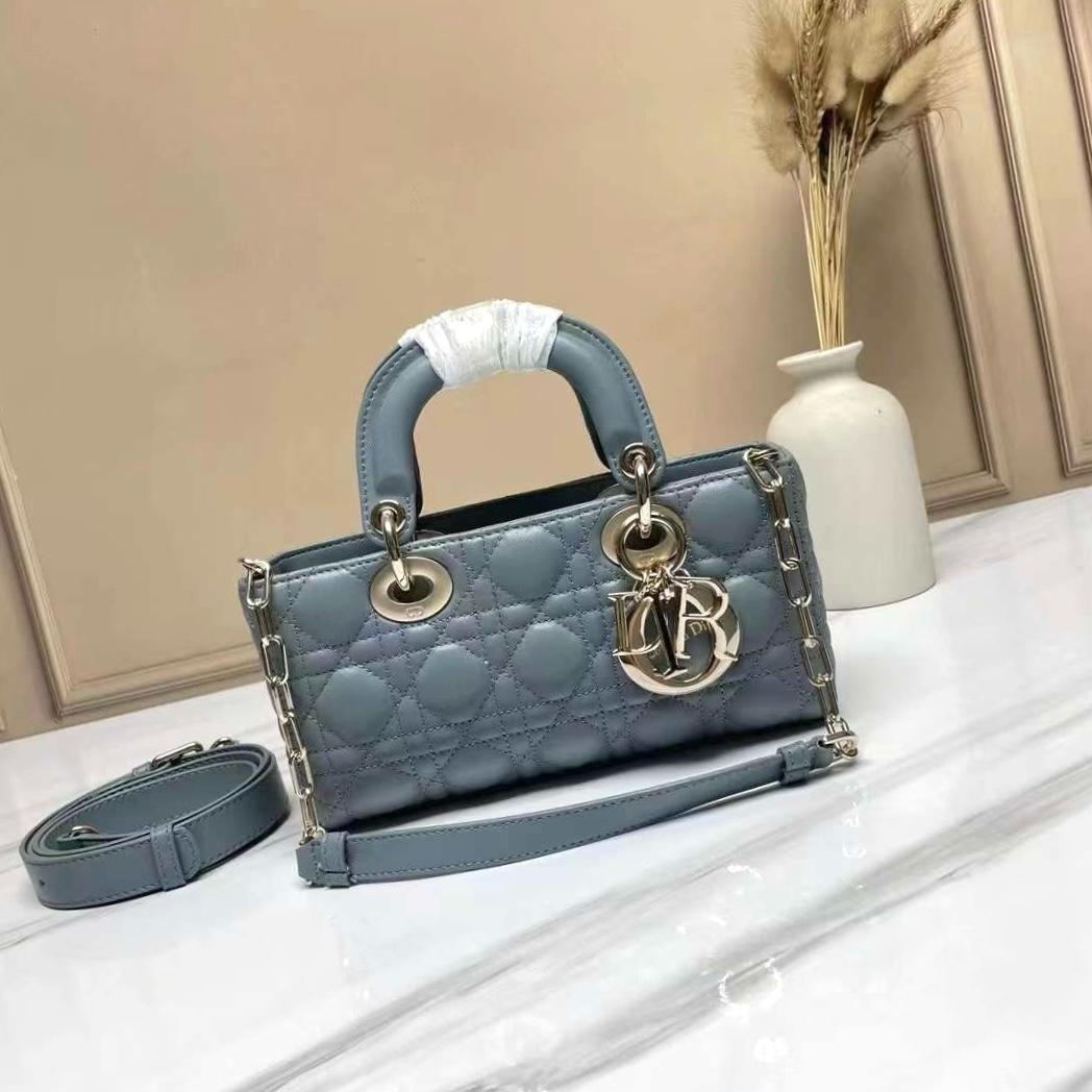 Dior Lady D-JOY Latte Cannage Lambskin mini Bag