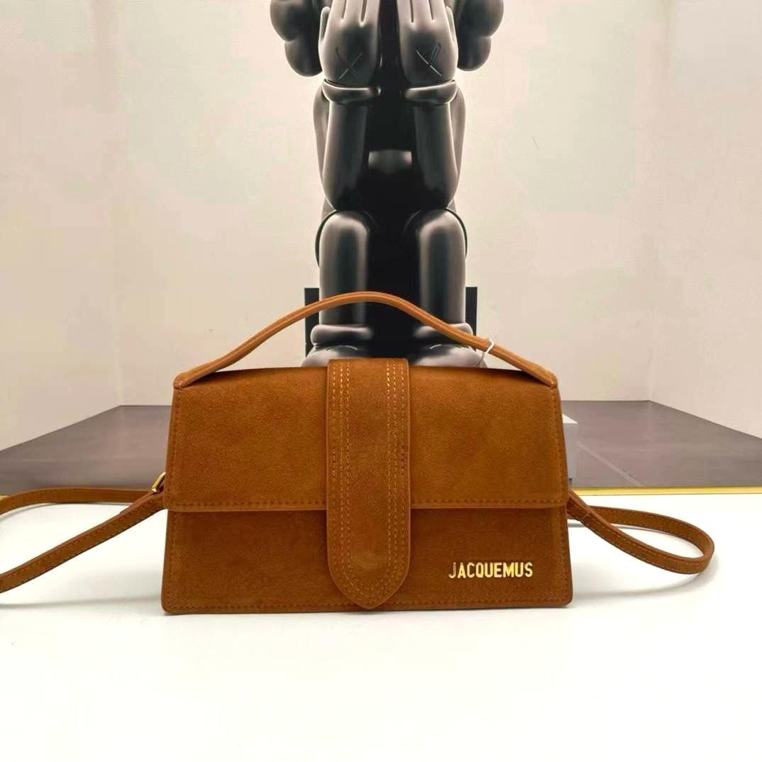 Jacquemus Le Grand Bambino Velvet Bag