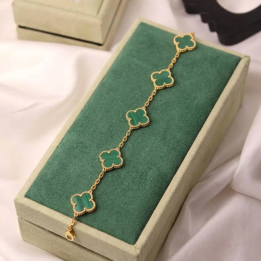 Van Cleef & Arpels Vintage Alhambra 5 motifs bracelet