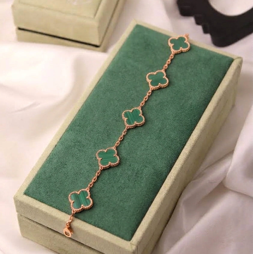 Van Cleef & Arpels Vintage Alhambra 5 motifs bracelet
