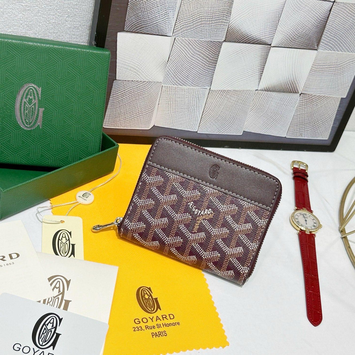Goyard Wallet Style #3