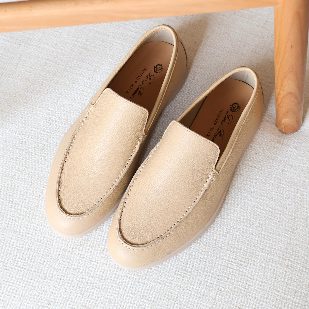 Loro Piana Summer Walk Loafer Leather Men