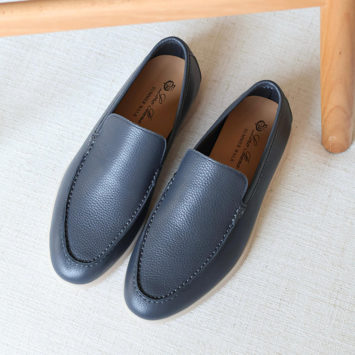 Loro Piana Summer Walk Loafer Leather Men