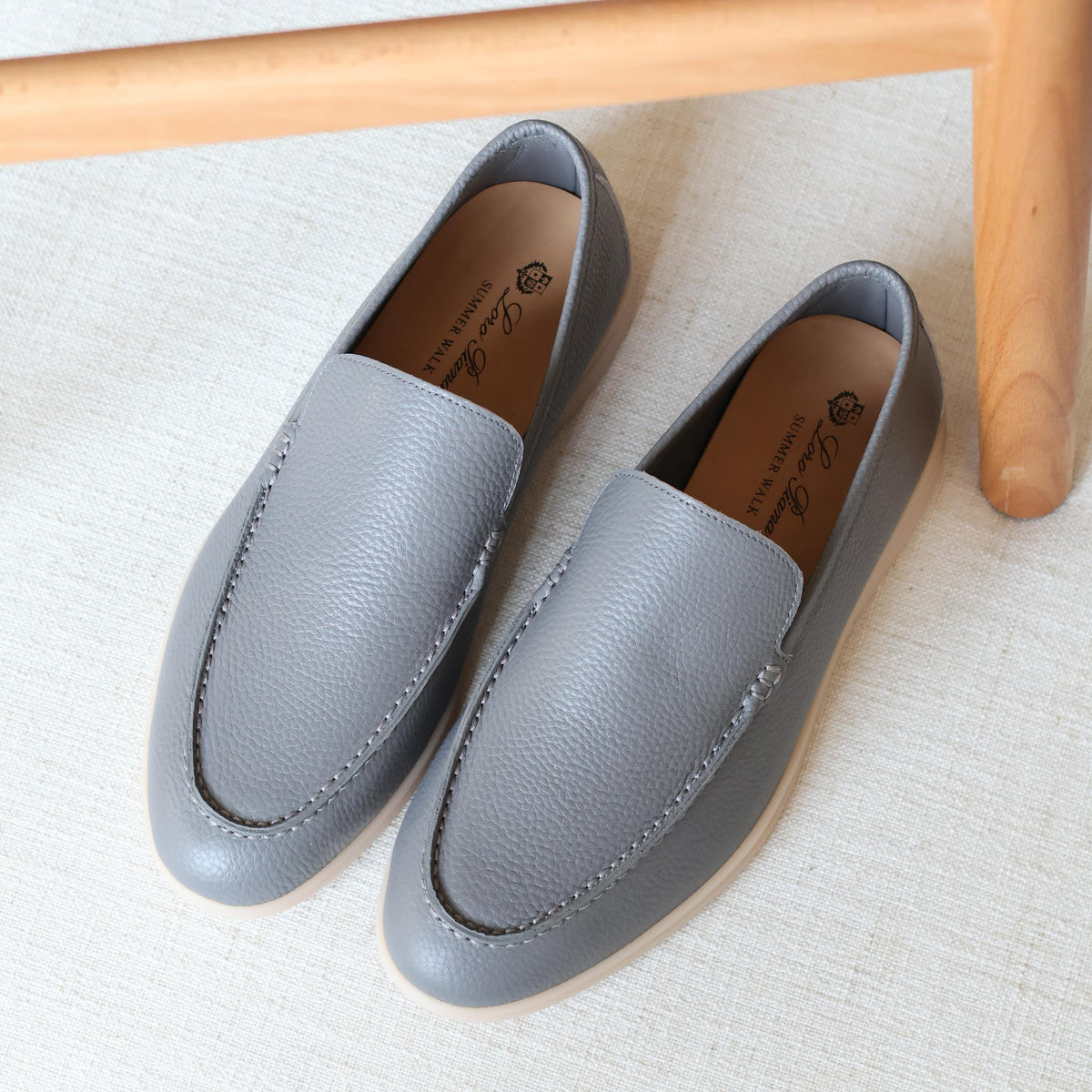 Loro Piana Summer Walk Loafer Leather Men