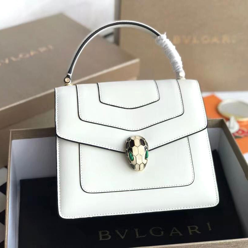 Bvlgari Serpenti Forever Soft Leather Bag
