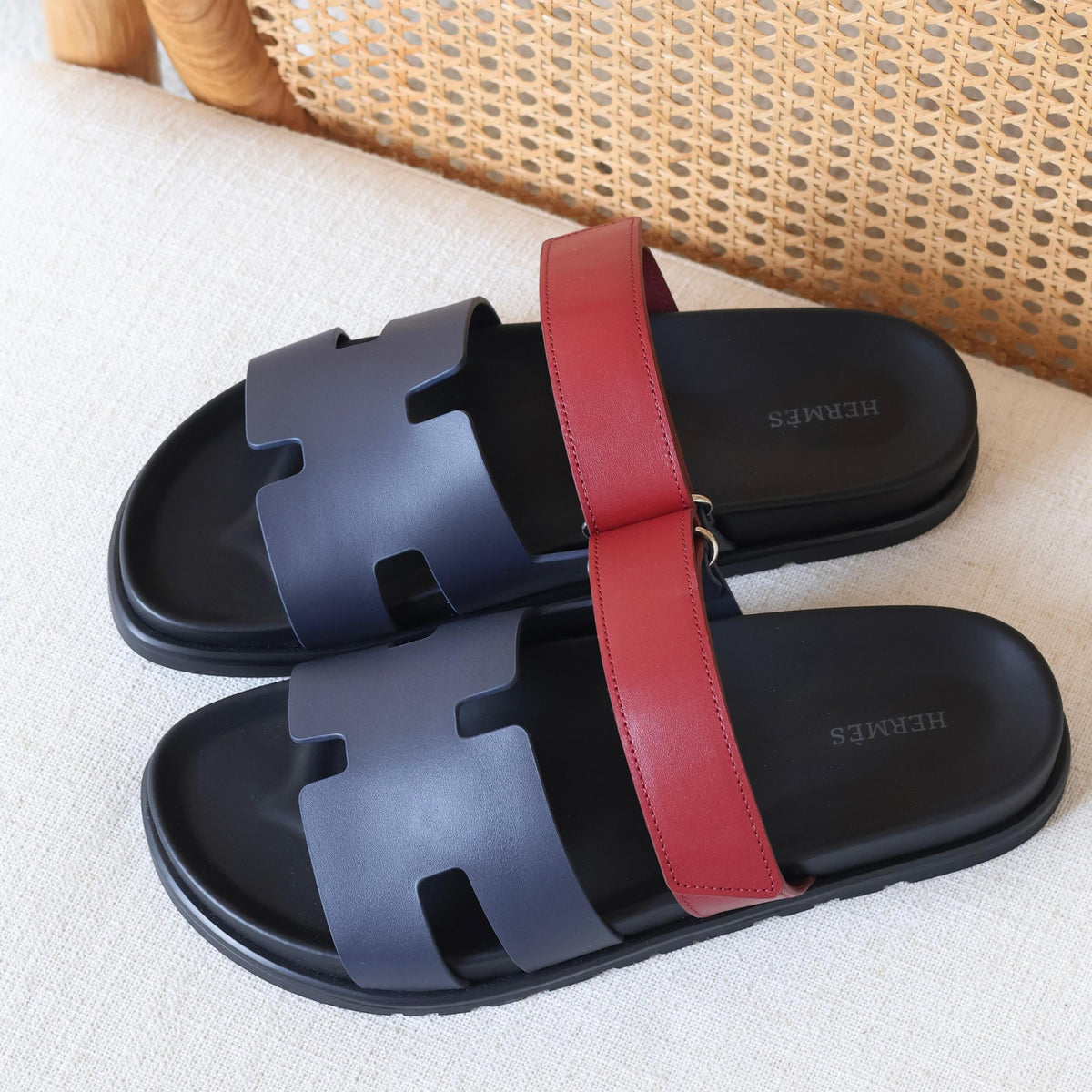 Hermes Chypre Men Slipper