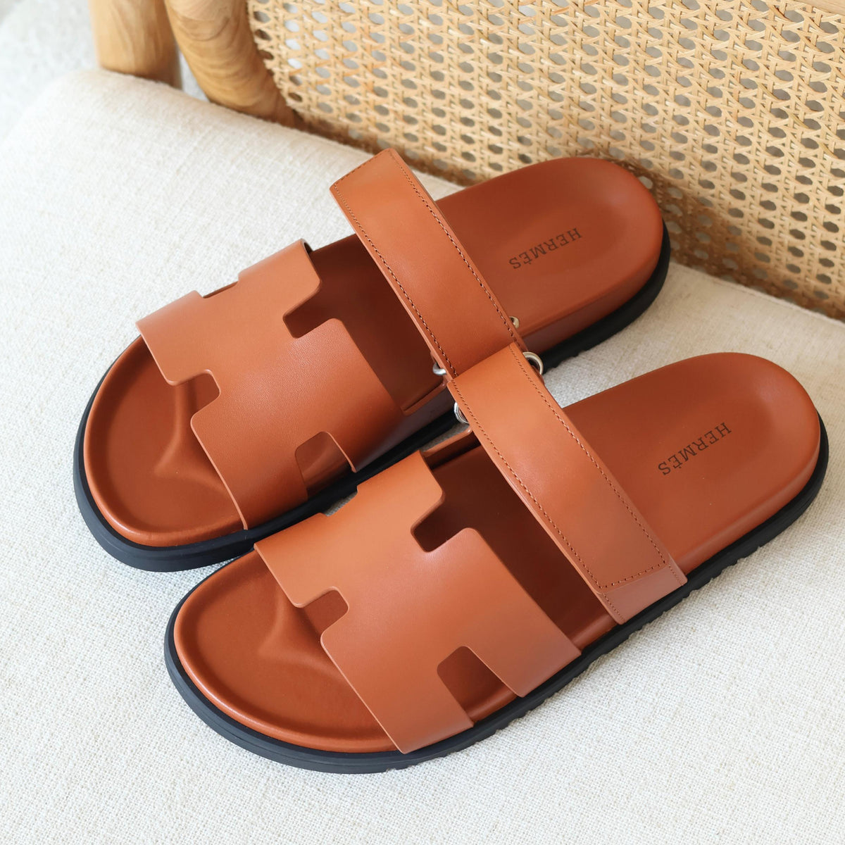 Hermes Chypre Men Slipper