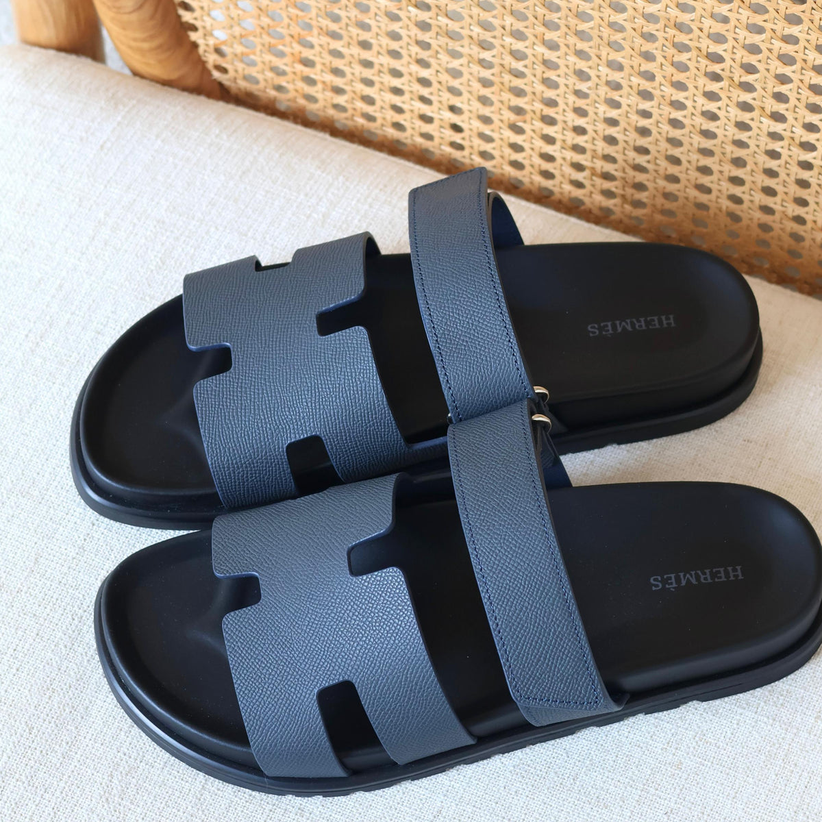 Hermes Chypre Men Slipper