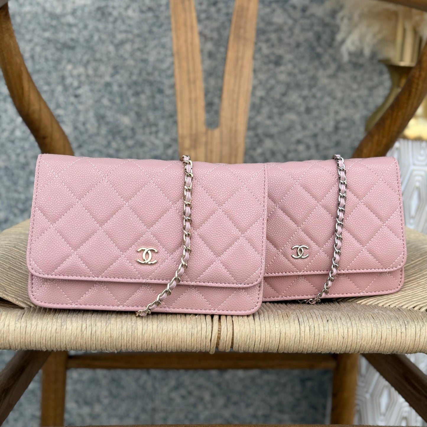 Chanel Classic Wallet On Chain