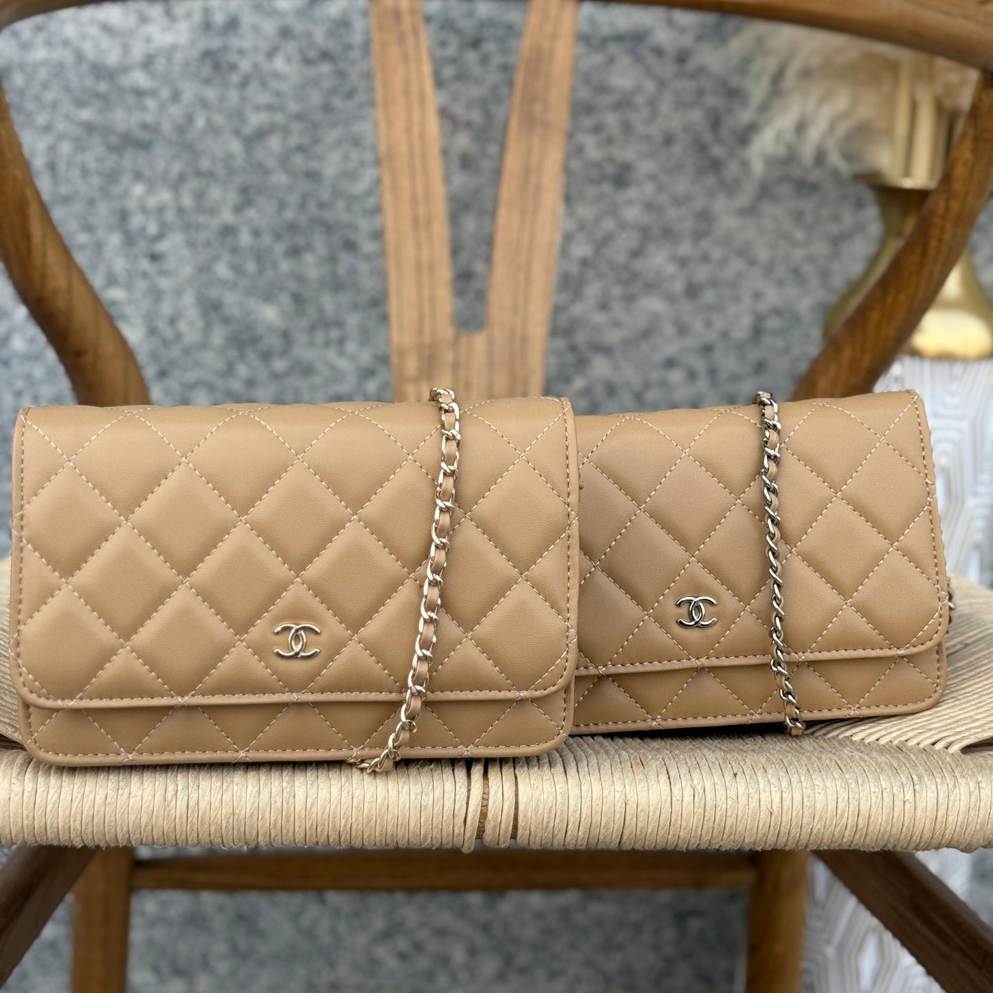 Chanel Classic Wallet On Chain