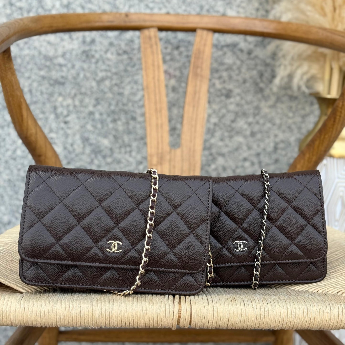 Chanel Classic Wallet On Chain