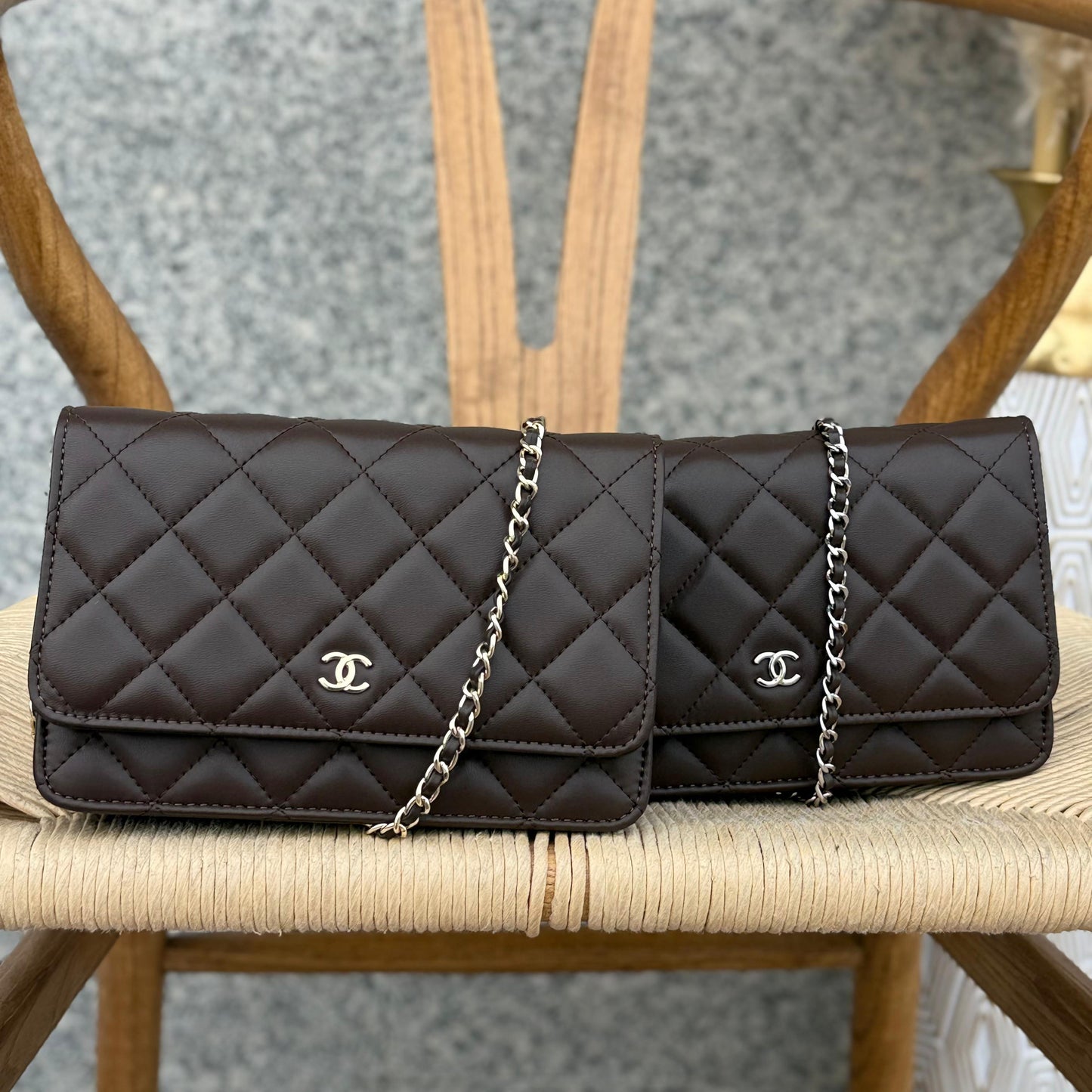 Chanel Classic Wallet On Chain