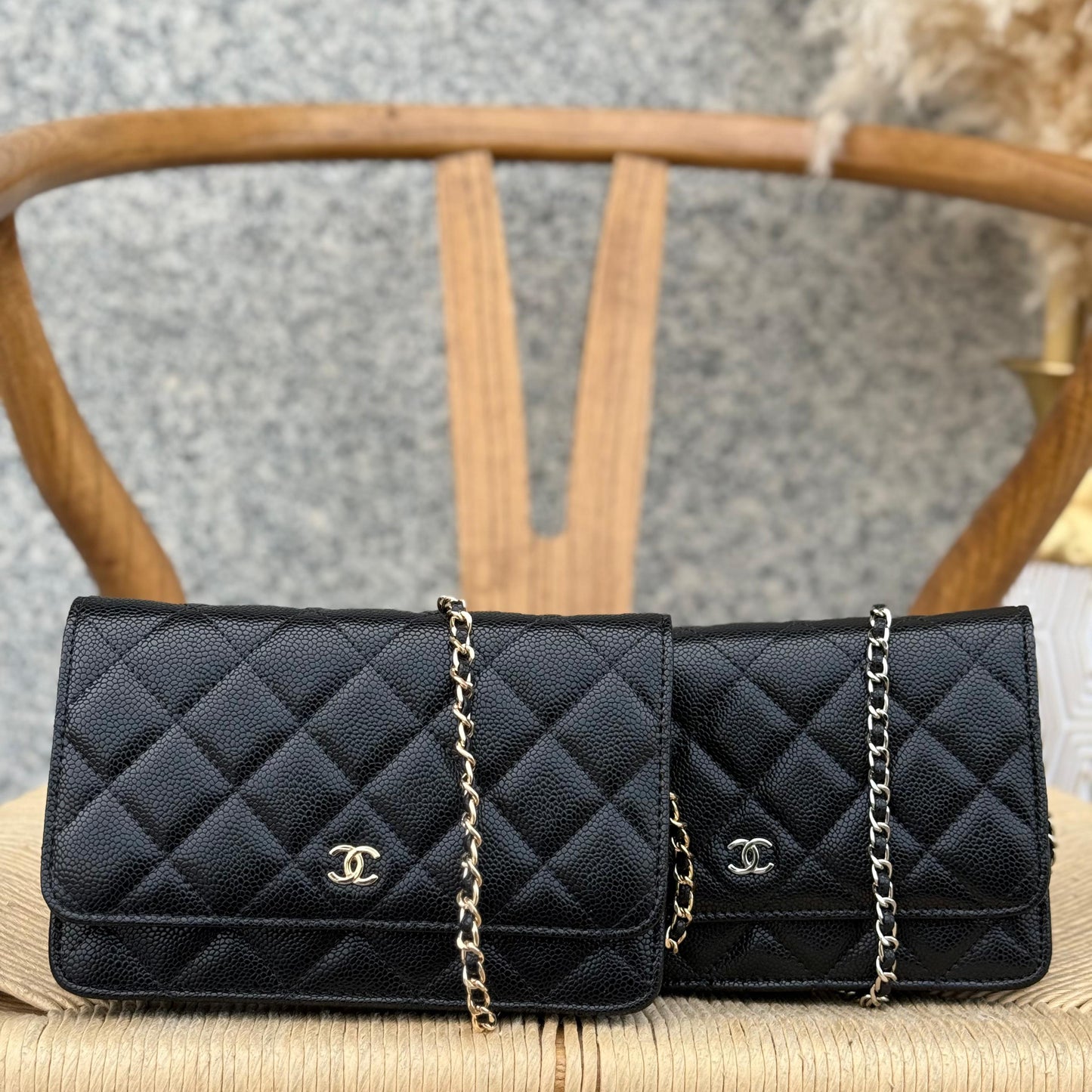 Chanel Classic Wallet On Chain