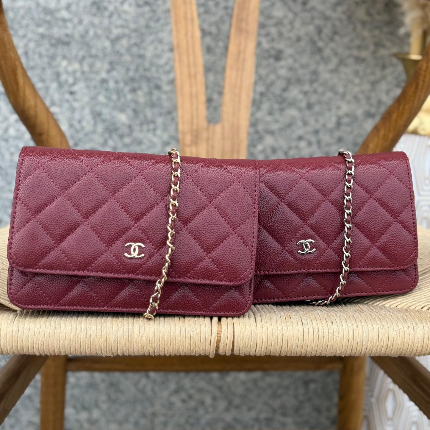 Chanel Classic Wallet On Chain