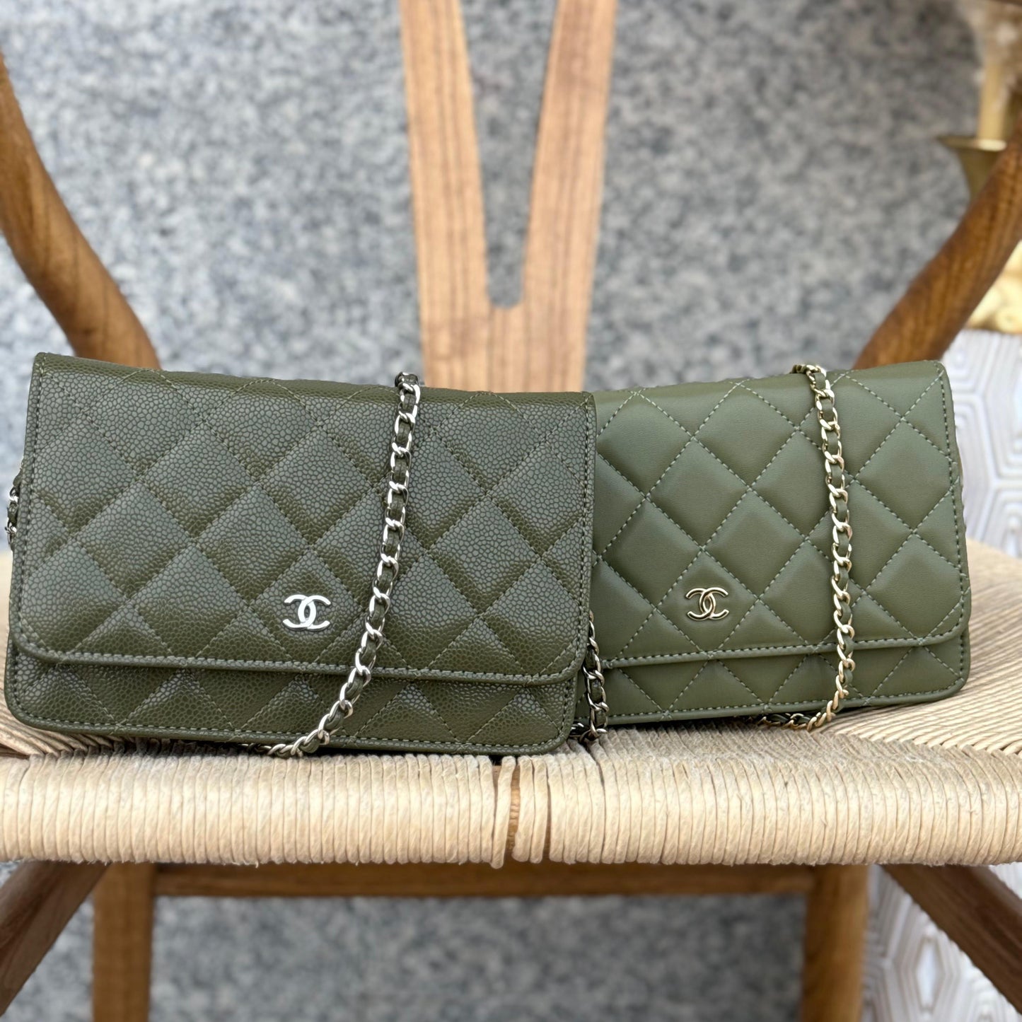Chanel Classic Wallet On Chain