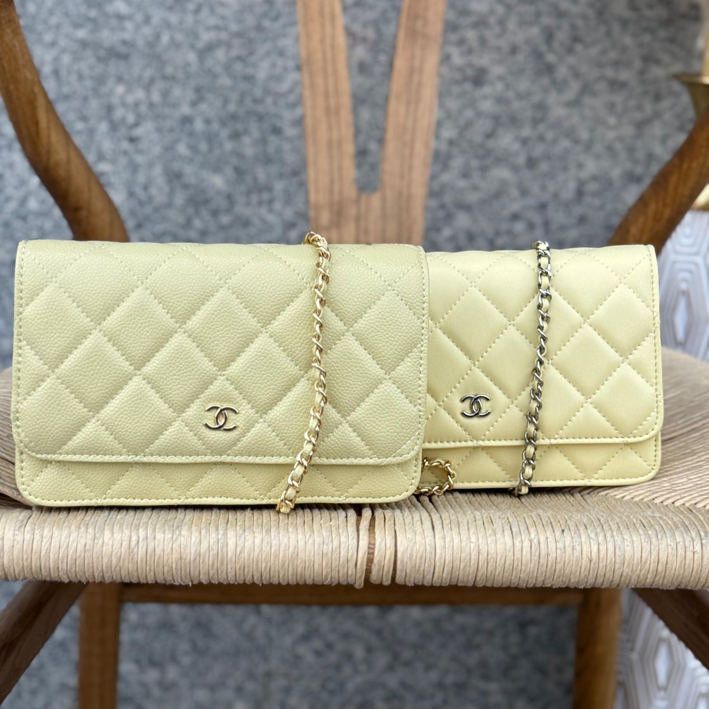 Chanel Classic Wallet On Chain